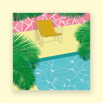 Fauteuil « El dorado » en bord de piscine