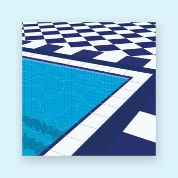 Poolside blue – Carrelage bleu